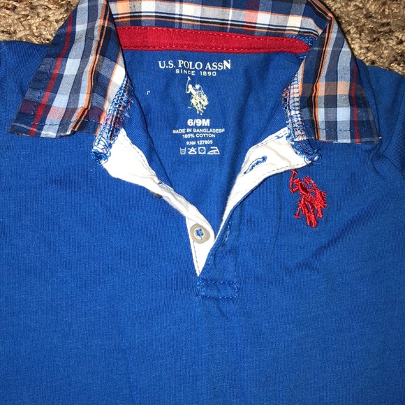 Baby Boy US Polo Button up - Picture 2 of 3